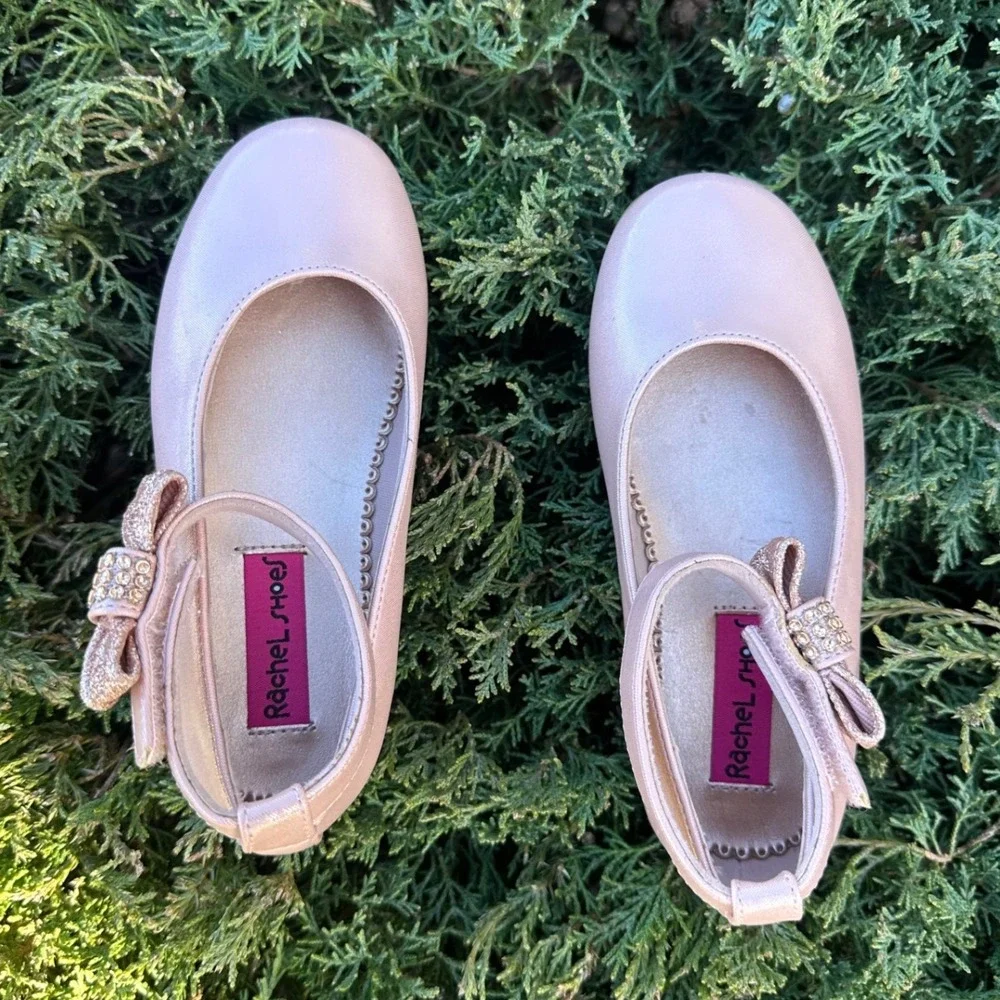 Rachel Zoe Talula Toddler Girl‎ Mary Jane Shoes Size 11 Blush Pink